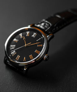 Black Chronograph Sport Watch