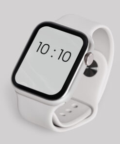 Digital White Smartwatch